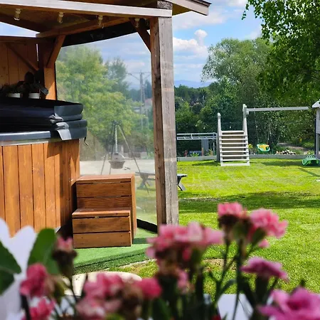 Domek alpejski Na Grapie Pod Szczyrkiem - Balia W Cenie - Ogród Na Wyłączność
